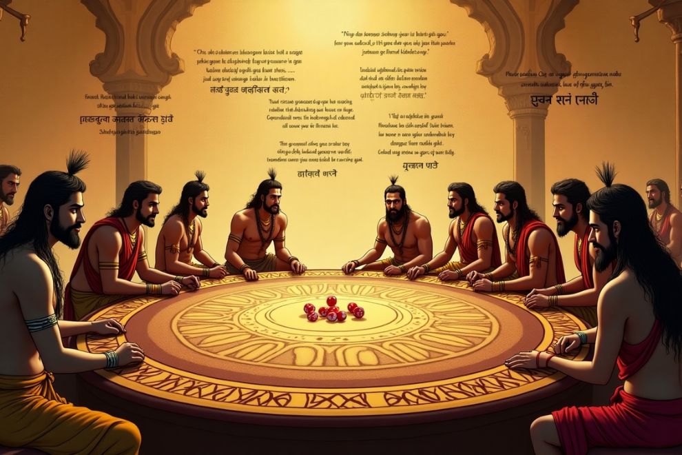 Quotes on the Dice Game in Mahabharat – The Gamble That Shook a Kingdom